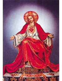 예수 성심3 (7.6x10.8cm) 뒷면 기도문