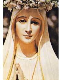 꽃관 성모(파티마) 21x30cm