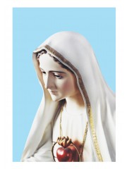 티없으신 마리아 성심께 바치는 봉헌기도 8x11.5cm 뒷면 기도문