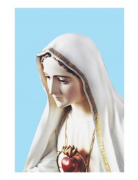 티없으신 마리아 성심께 바치는 봉헌기도 8x11.5cm 뒷면 기도문