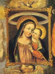 착한 의견의 어머니 31x41cm