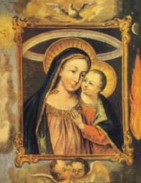 착한 의견의 어머니 31x41cm