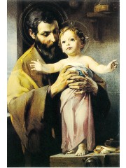 성 요셉4 특별한 은총을 얻기 위해 드리는 기도문 8x13cm