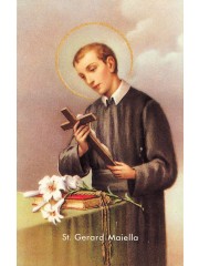 성 제라르도 마젤라-안전한 출산을 위한 기도문 7x11cm 뒷면 기도문